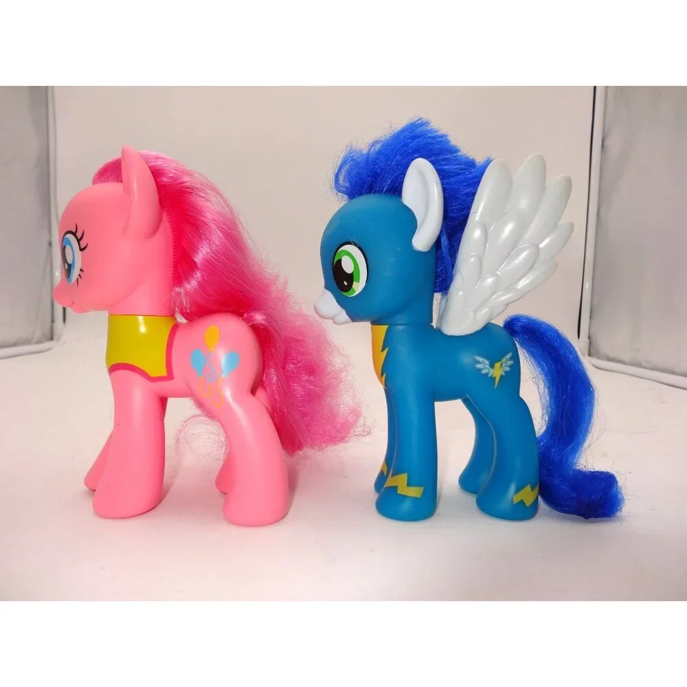 My Little Pony  6” Soarin and Pinkie Pie Wonderbolt Brushable Figure Target 2010